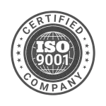 ISO 9001 certified monochrome Custom 1 2